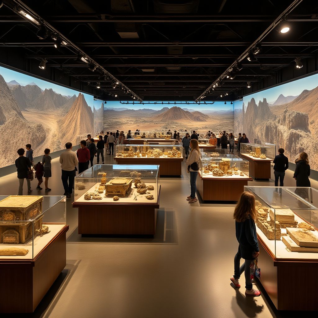 Mining Life exhibition at national museum