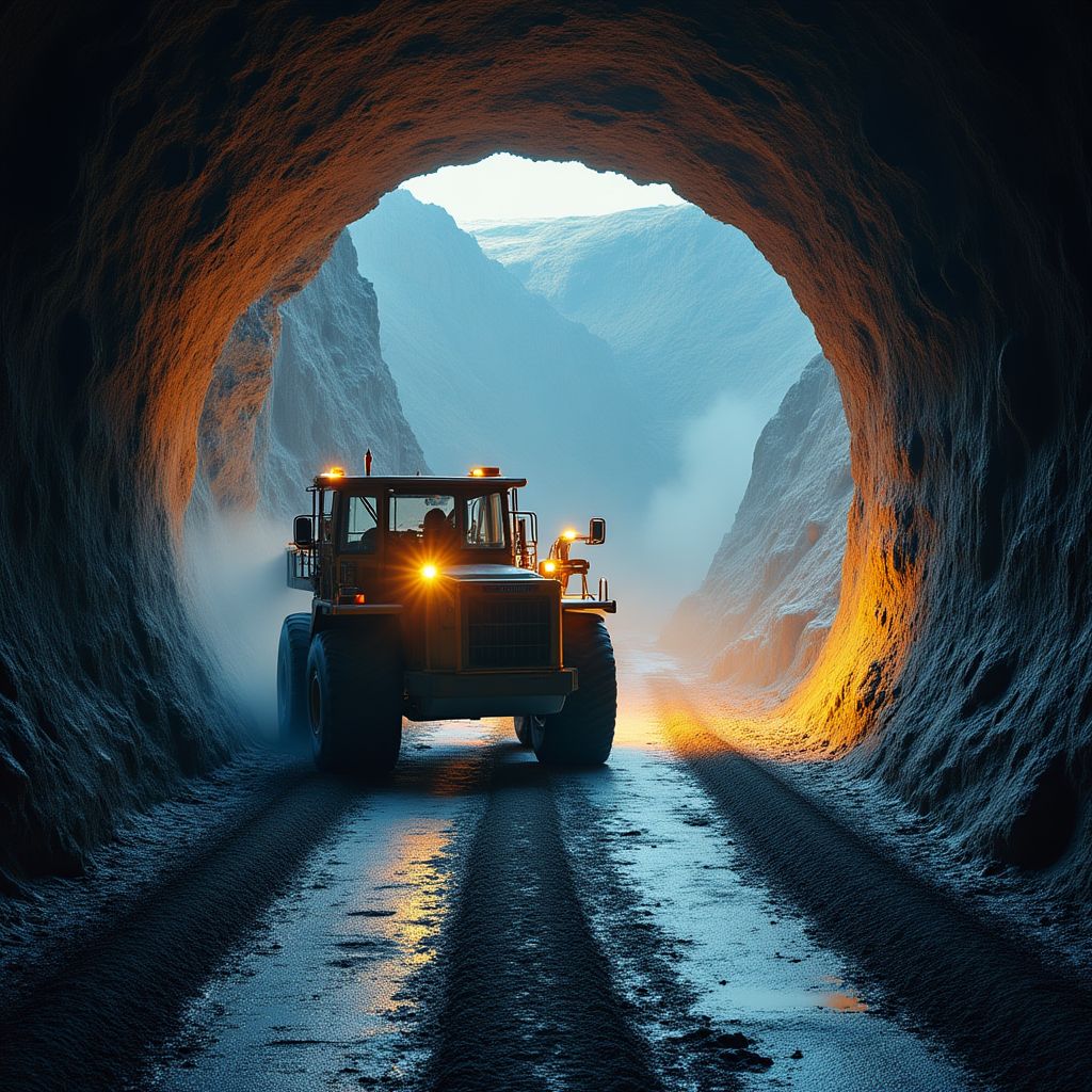 Mining journal featuring article about historical mining practices