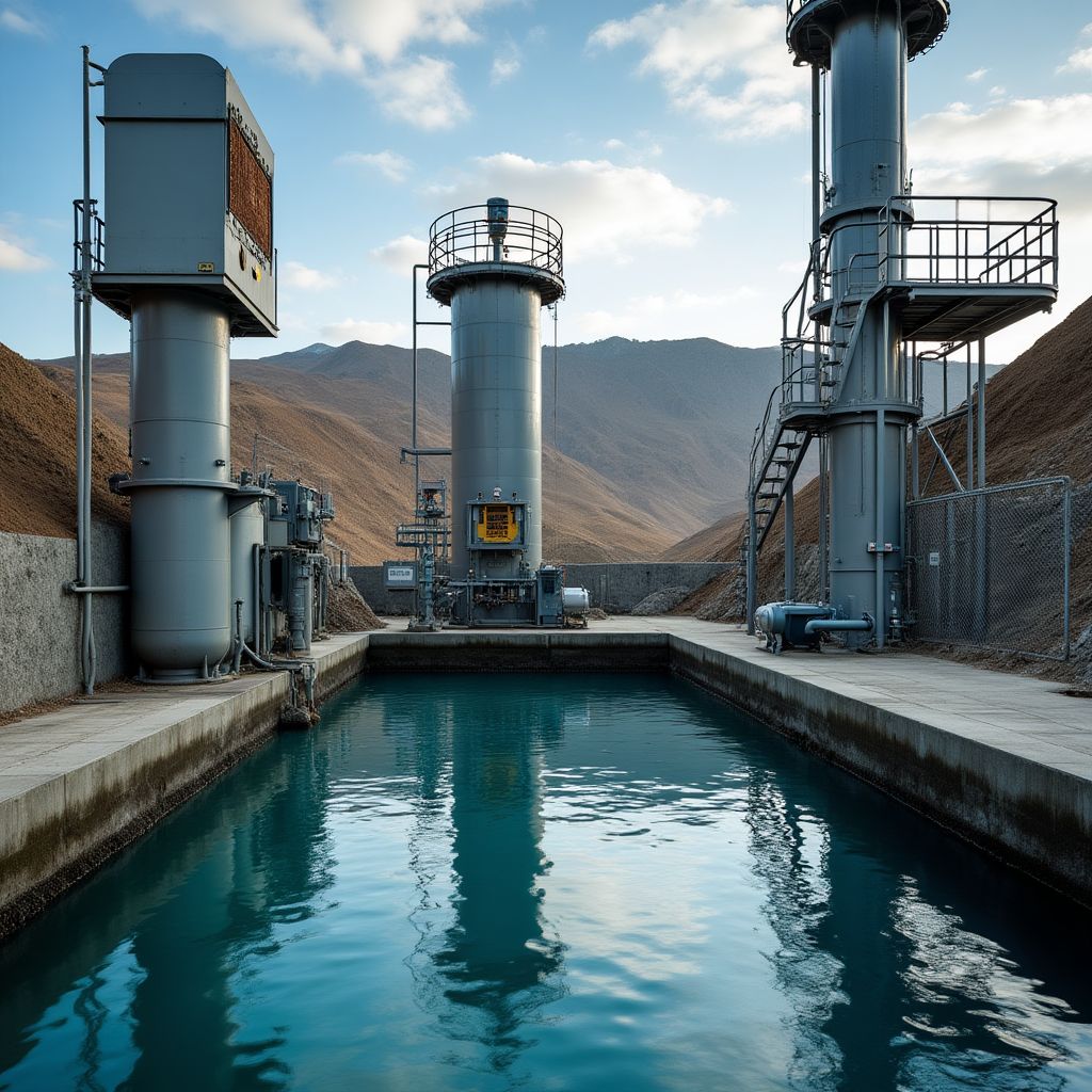 Advanced water management systems at mining sites